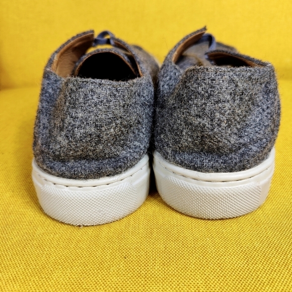 Peter Millar Shetland Wool Slip-On Gray Casual Loafers Men's Shoes Size 10.5M - Picture 9 of 11